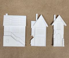 Resin Casting Houses (3 Pack)