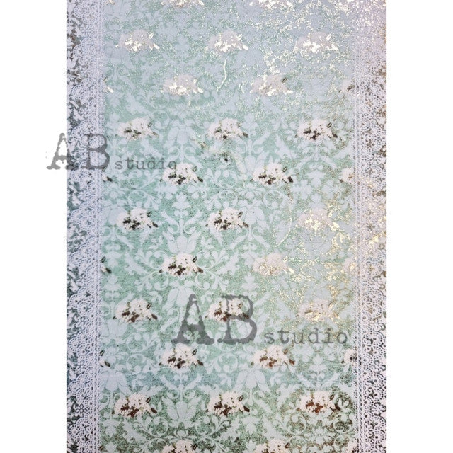 Gilded Lace Wallpaper Rice Paper 0035 Furniture Facelift by Kobi