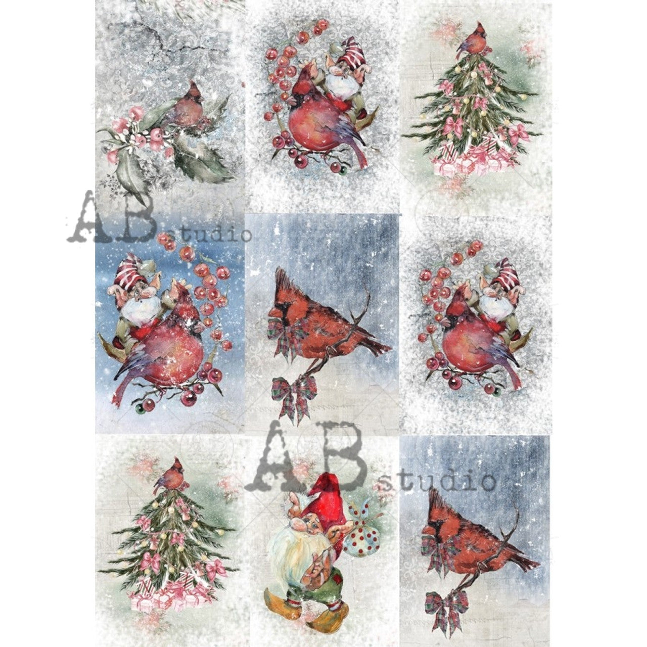 Winter Cardinals 9 Pack ABRP_0965