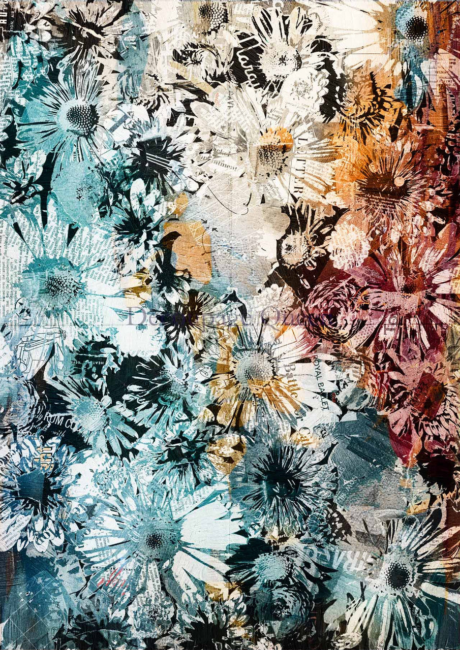 New - Andy Skinner - Floral Collage