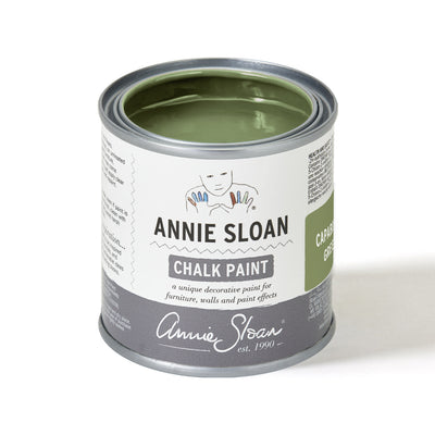 Can of Annie Sloan Chalk Paint in Cactus Green  color