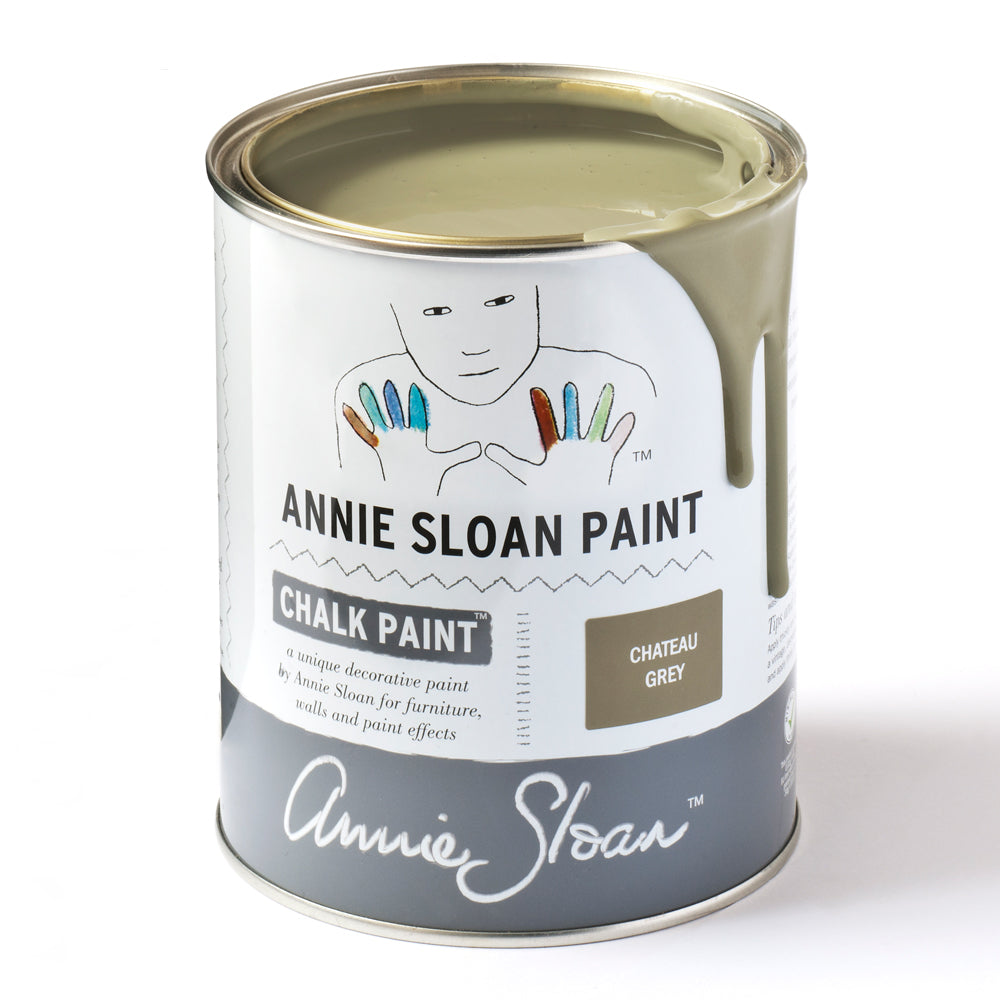 Annie Sloan Chalk Paint can  in 'Chateau Grey' coloe