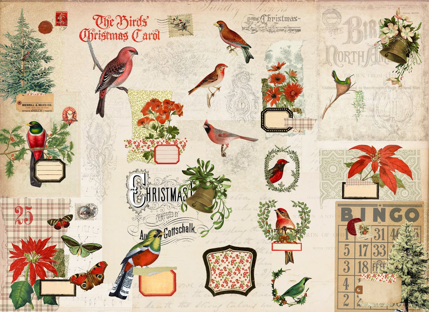 2025-Christmas Flock Masterboard-New Release
