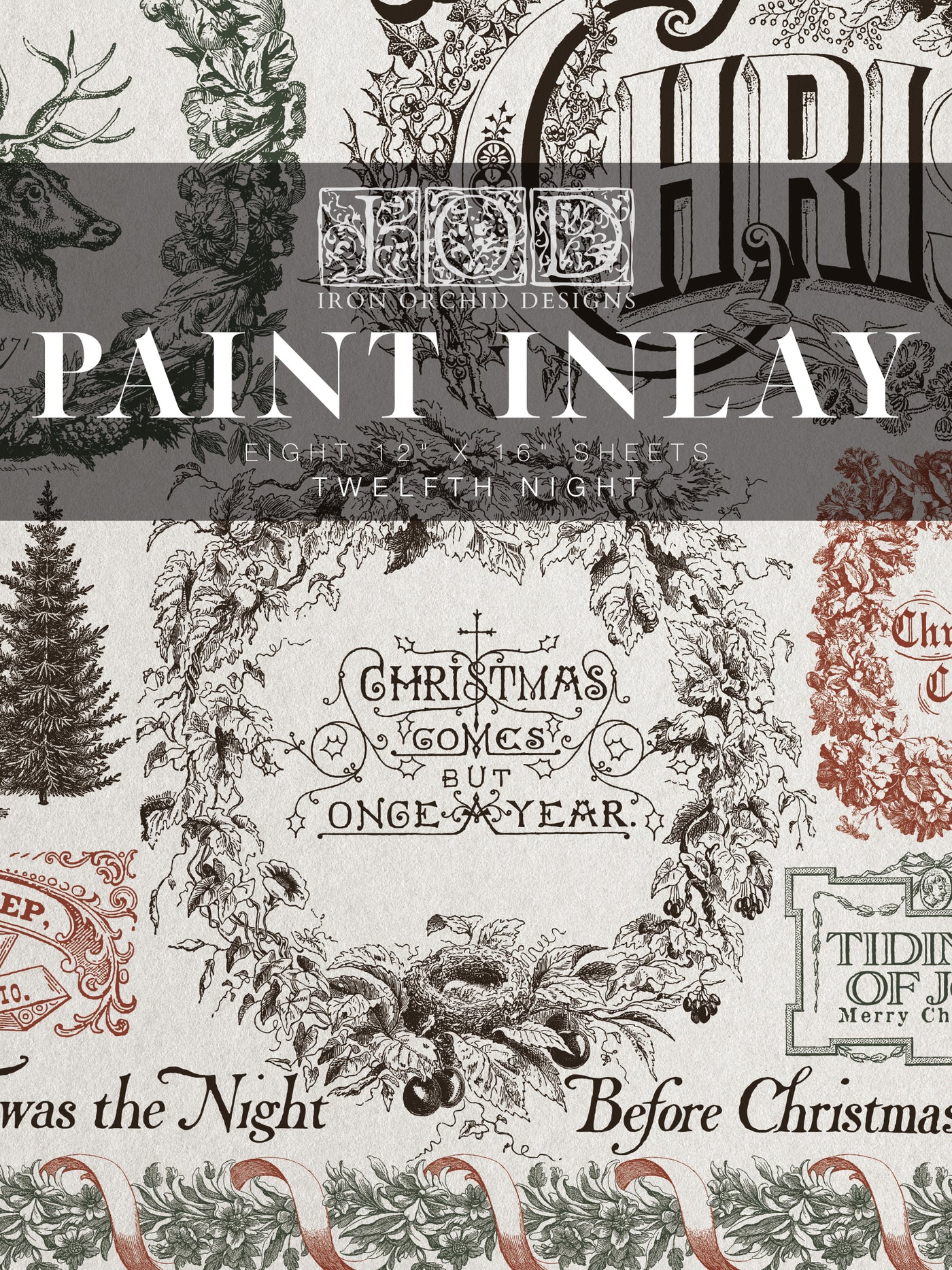 2025-Twelfth Night Paint Inlay (New Release)
