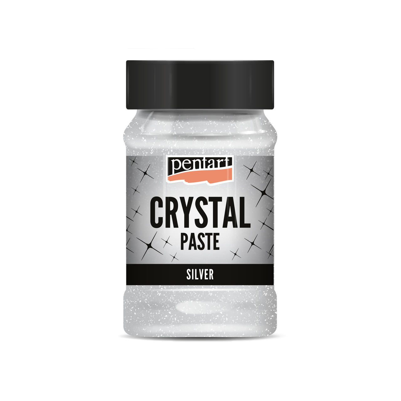 Pentart Crystal Paste Silver-100ml