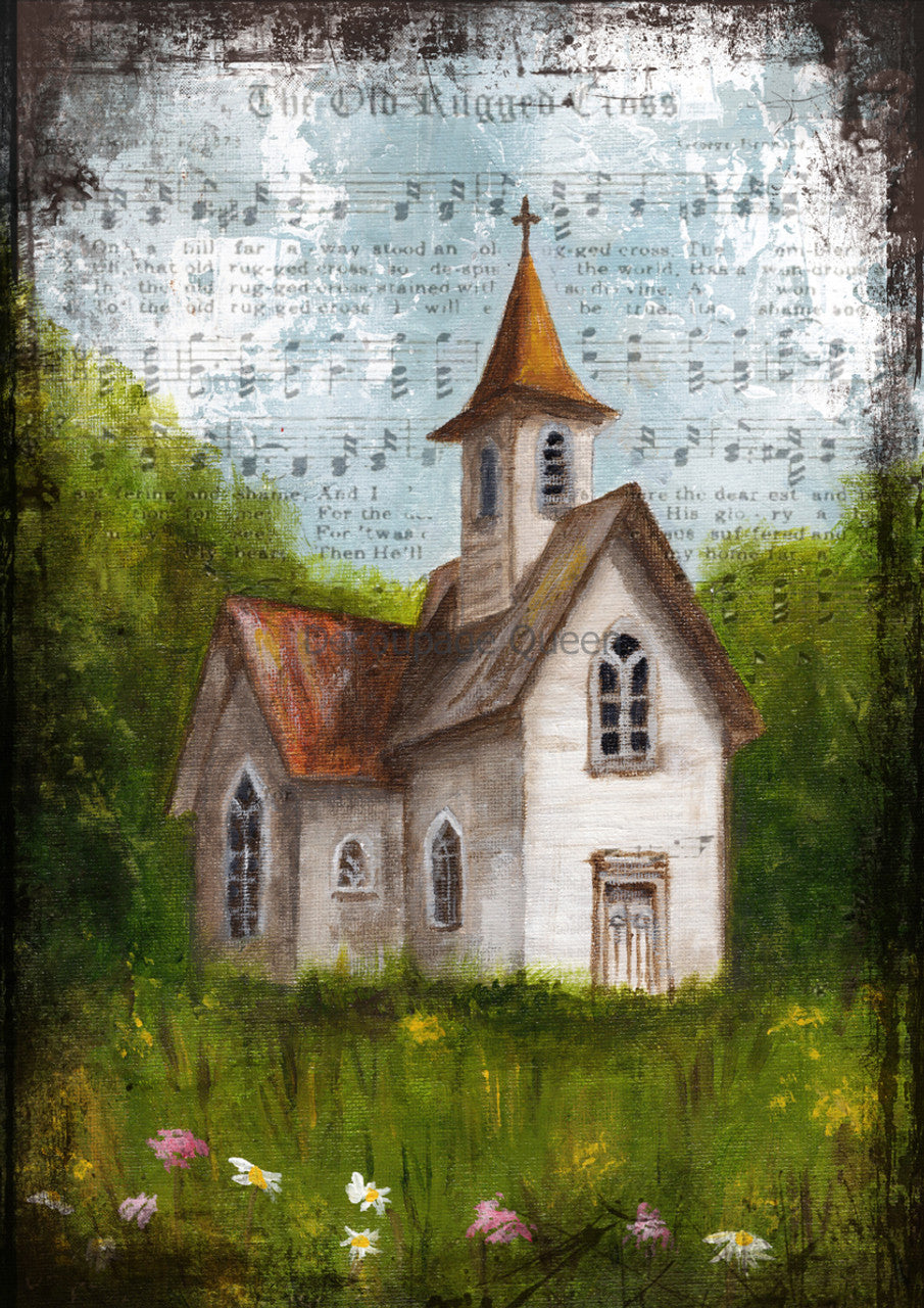 Teresa Rene Art-Old Rugged Cross 0644