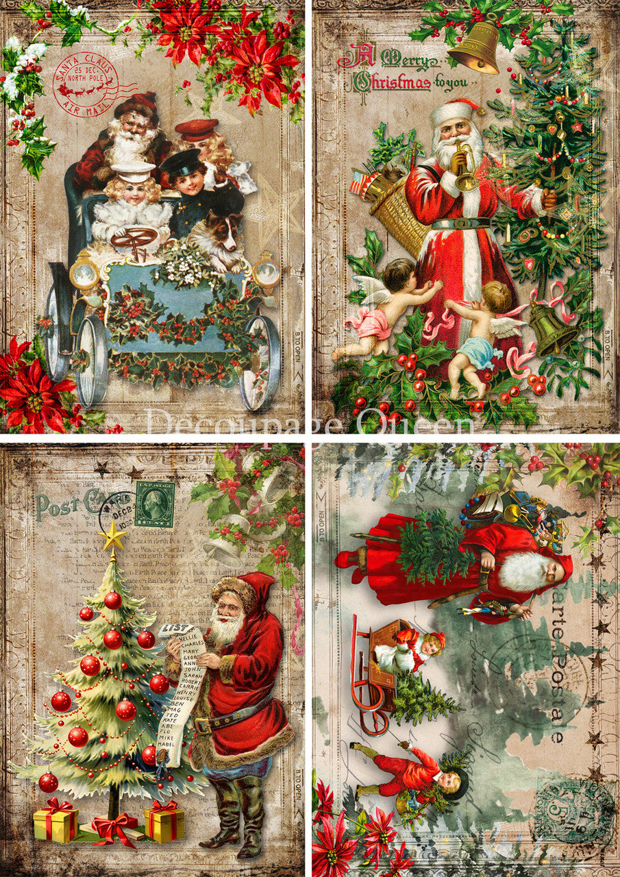 Decoupage Queen-Vintage Festivities 0696