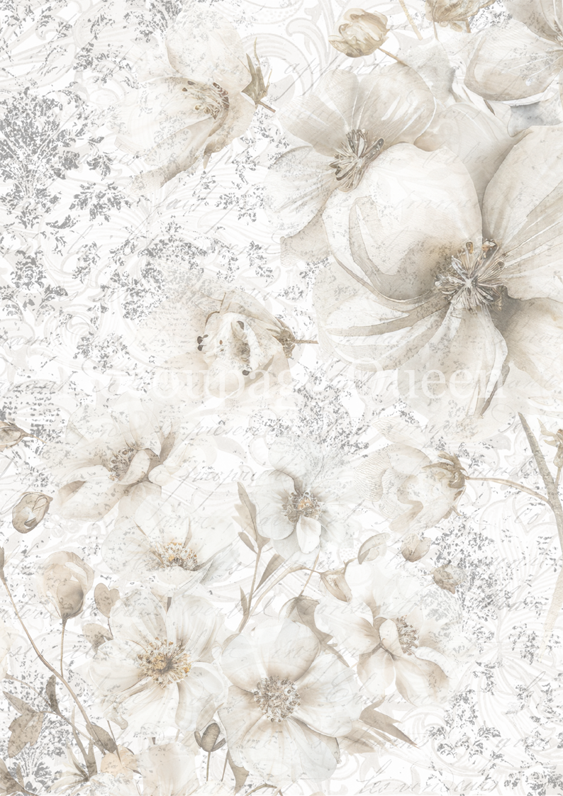 2025-Decoupage Queen-Delicate Flower 0709