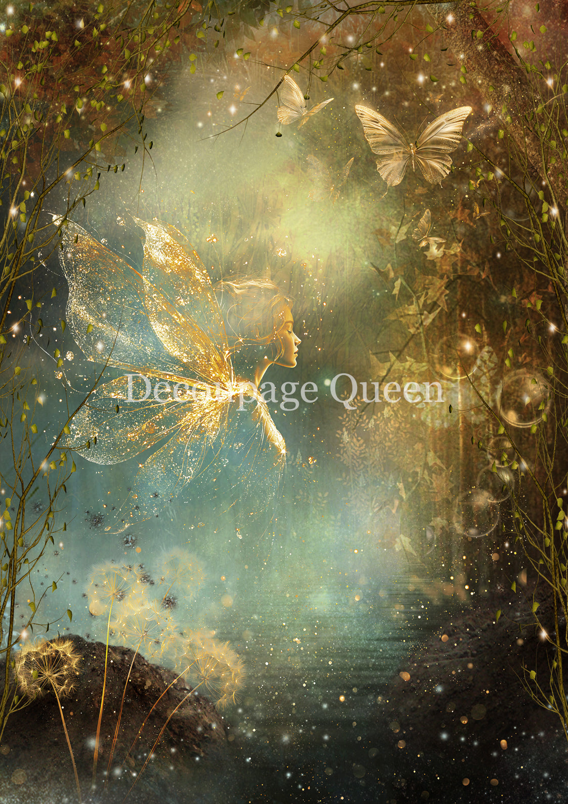 2025-Decoupage Queen-Luminescent Fairy 0740