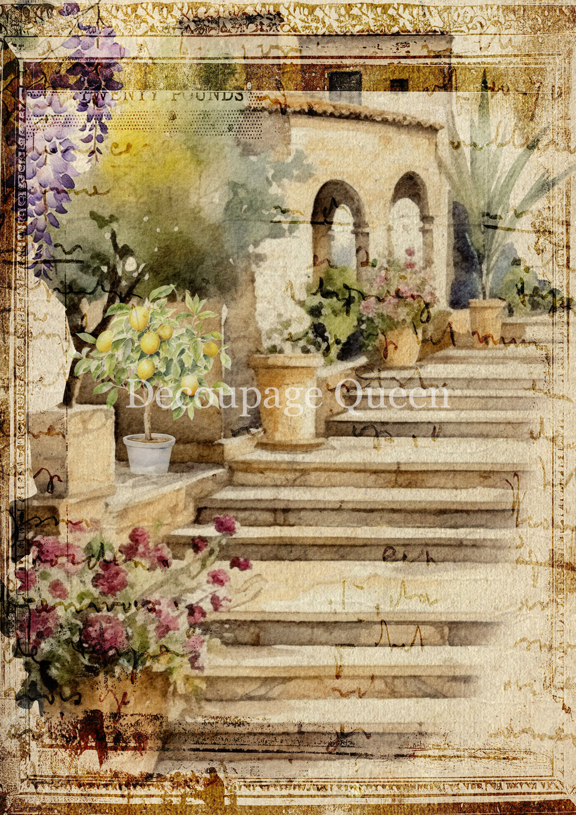 2025-Decoupage Queen-Villa Steps 0746