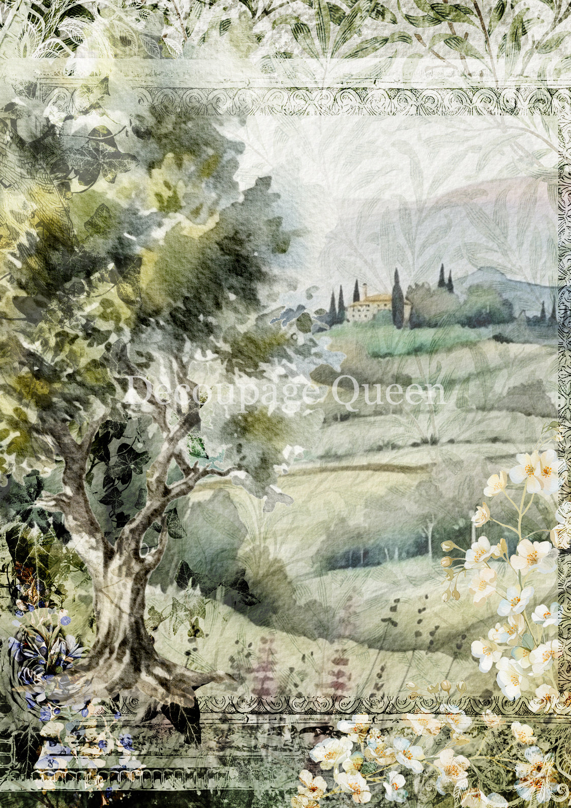 2025-Decoupage Queen-Italian Vineyard 0747