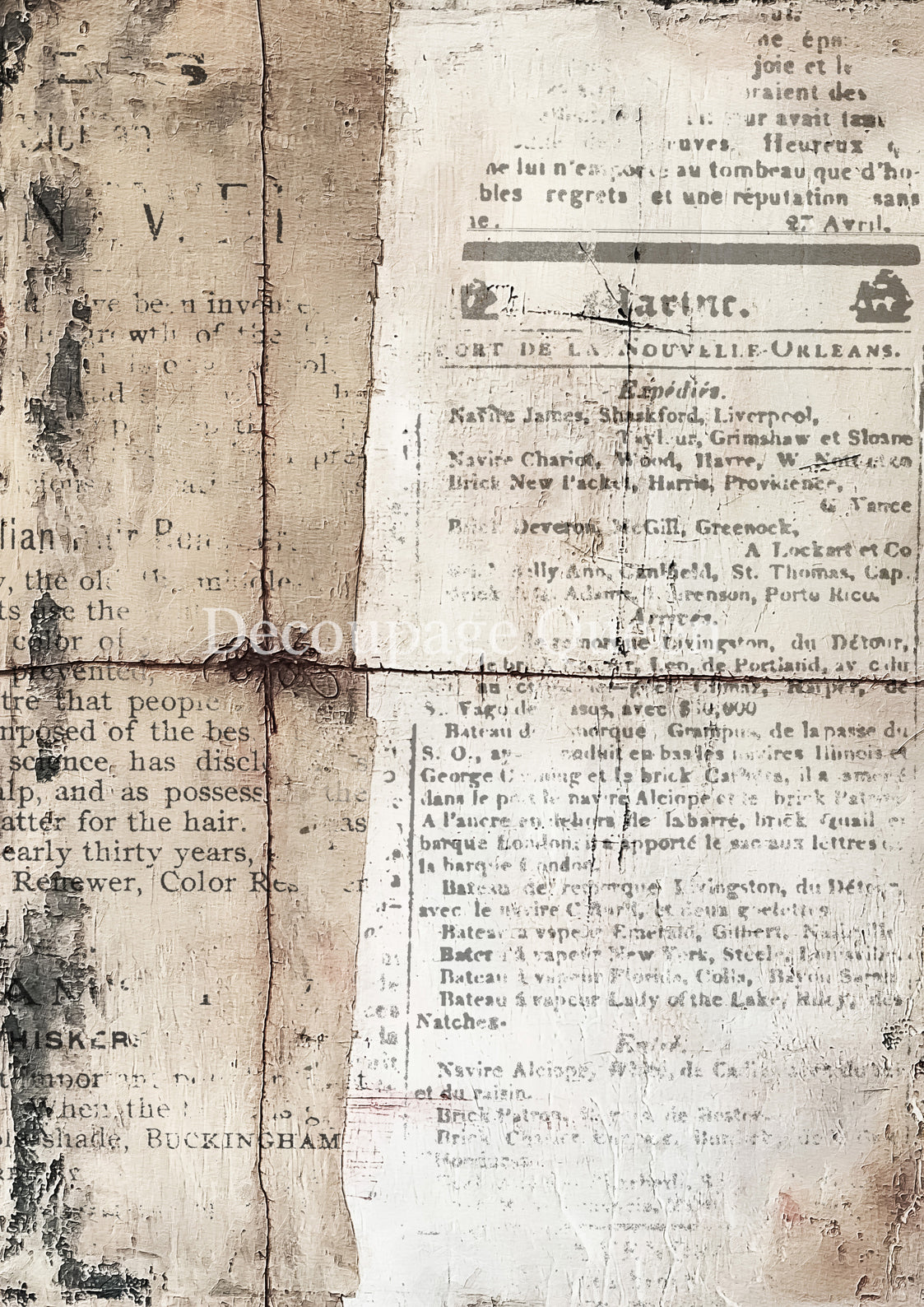2025-Decoupage Queen-Cottage Scraps (New)