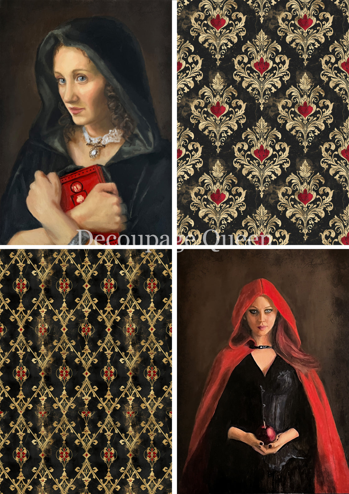2025-Teresa Rene Art-Dark Secrets 4 Pack (New)