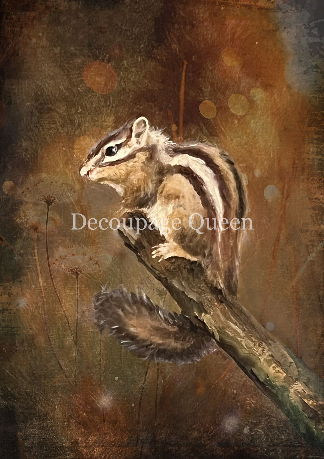 2025-Teresa Rene Art-Resting Chipmunk (New)