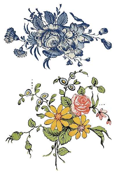 Fairytale Florals Transfer