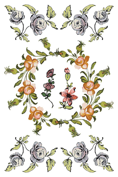 Fairytale Florals Transfer