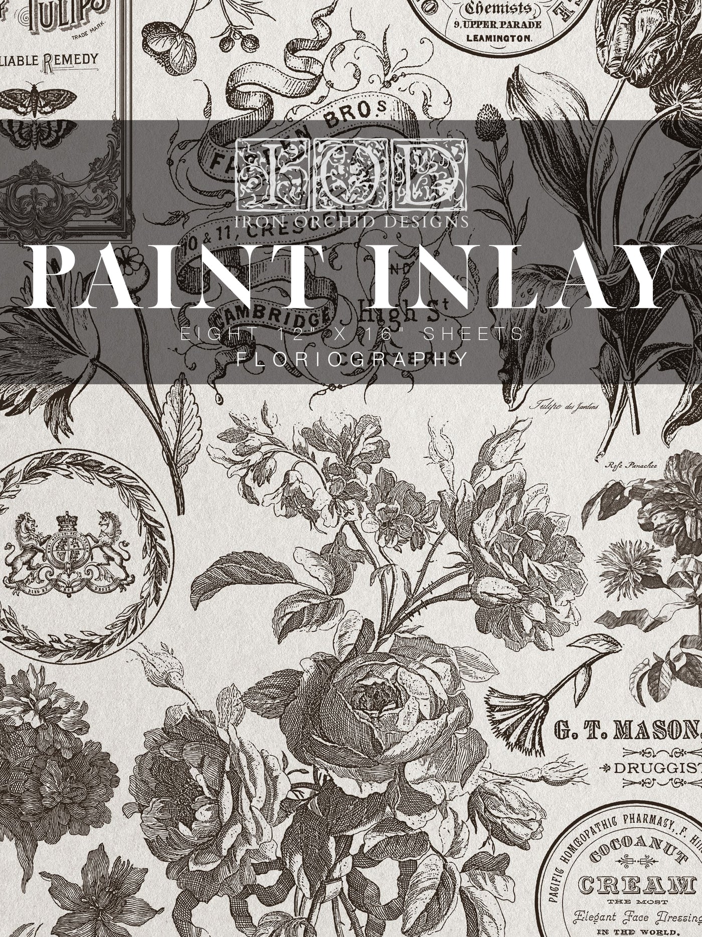 Floriography Paint Inlay