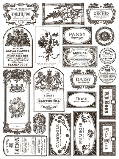 Floriography Paint Inlay