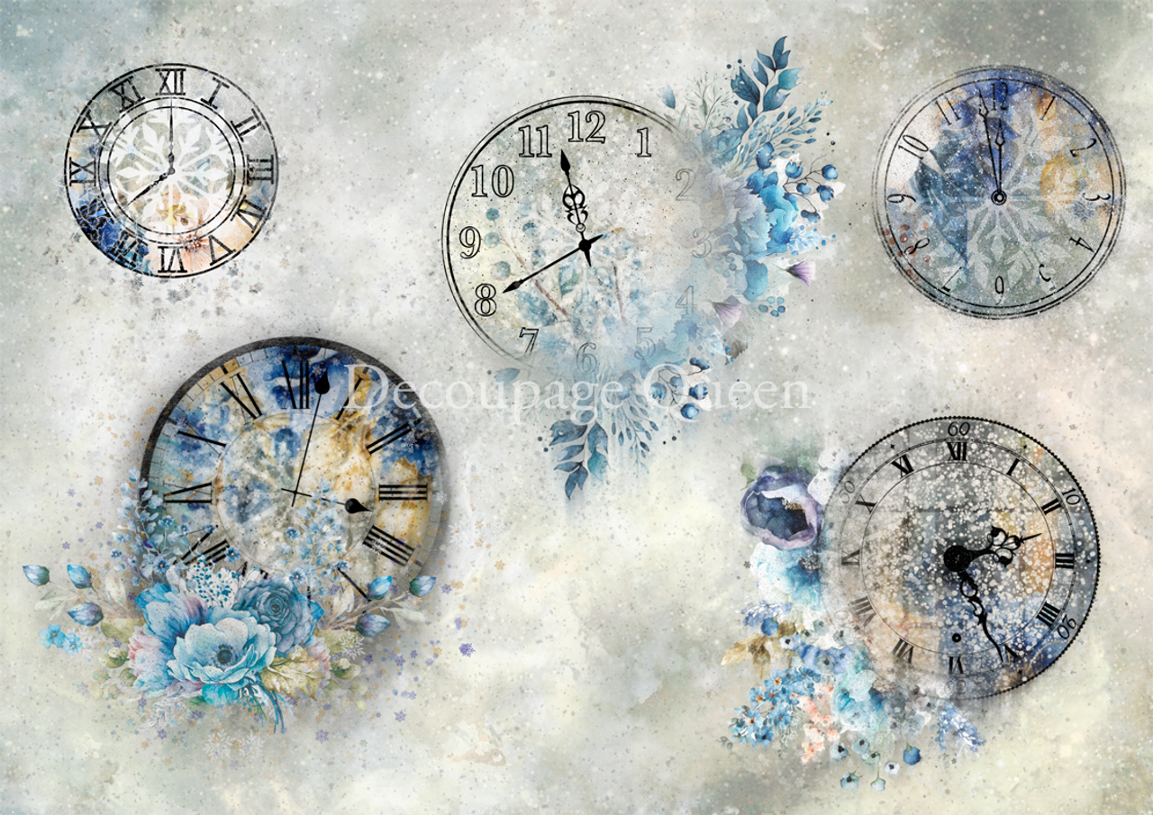 Decoupage Queen -Frozen in Time