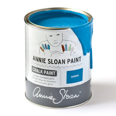Annie Sloan Chalk Paint in blue color called Giverny