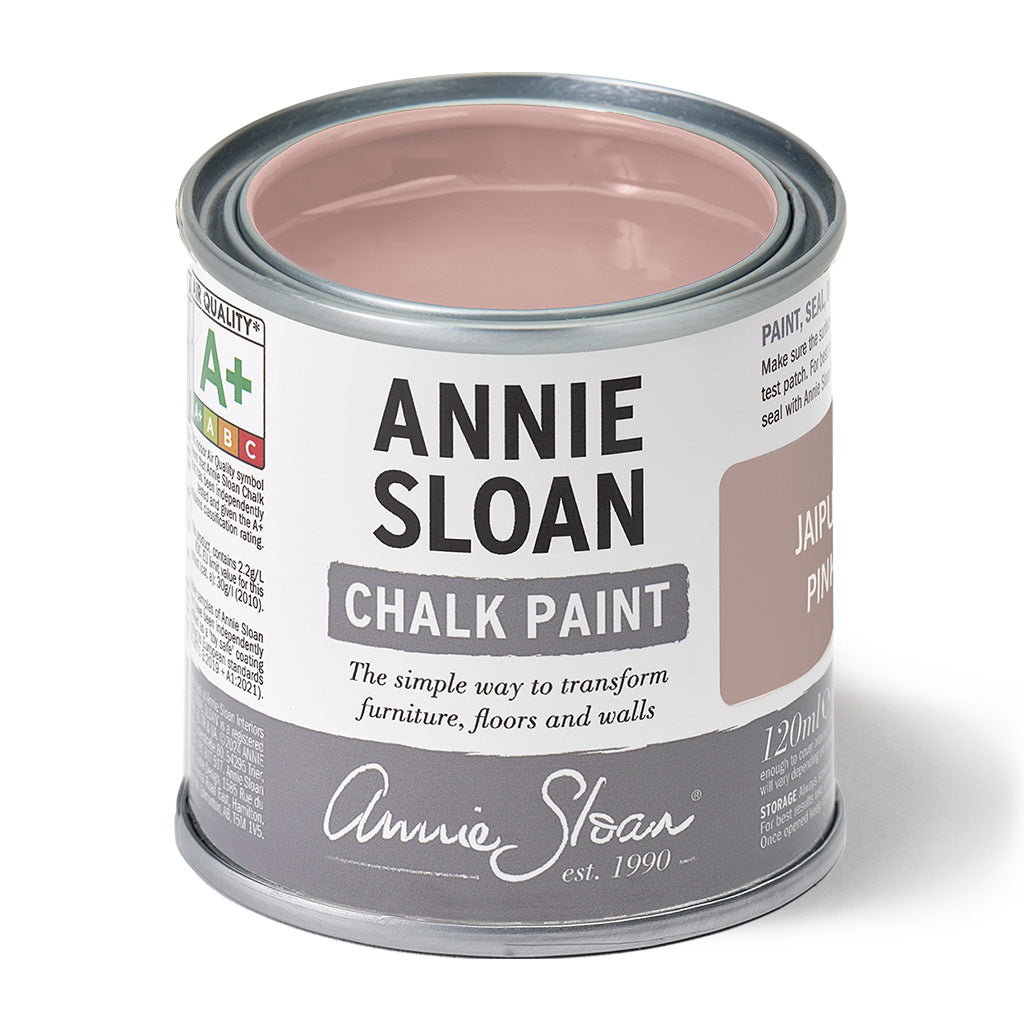 Annie Sloan Chalk Paint with pink color called Jaipur