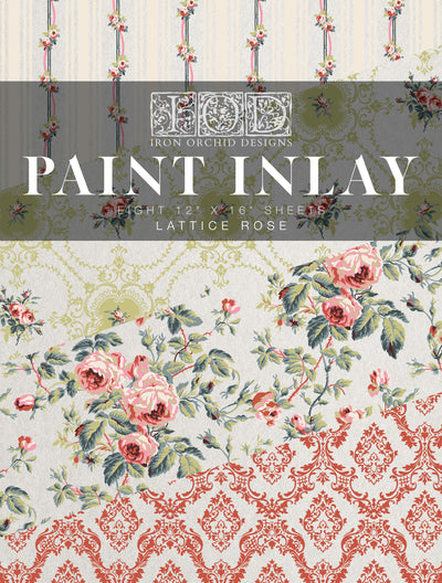 2024-Lattice Rose Paint Inlay (New Release)