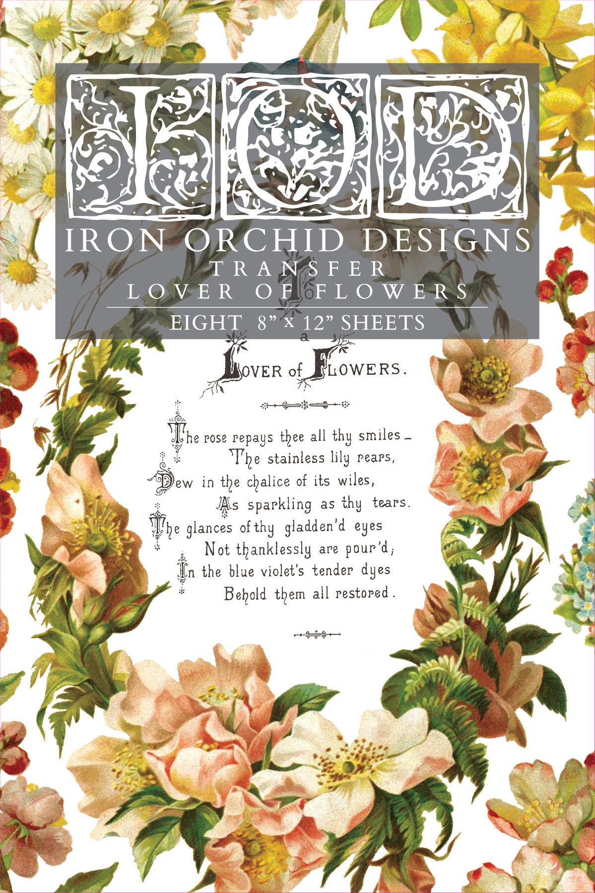 Lover of Flowers Transfer
