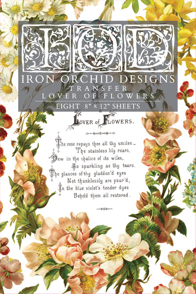 Lover of Flowers Transfer