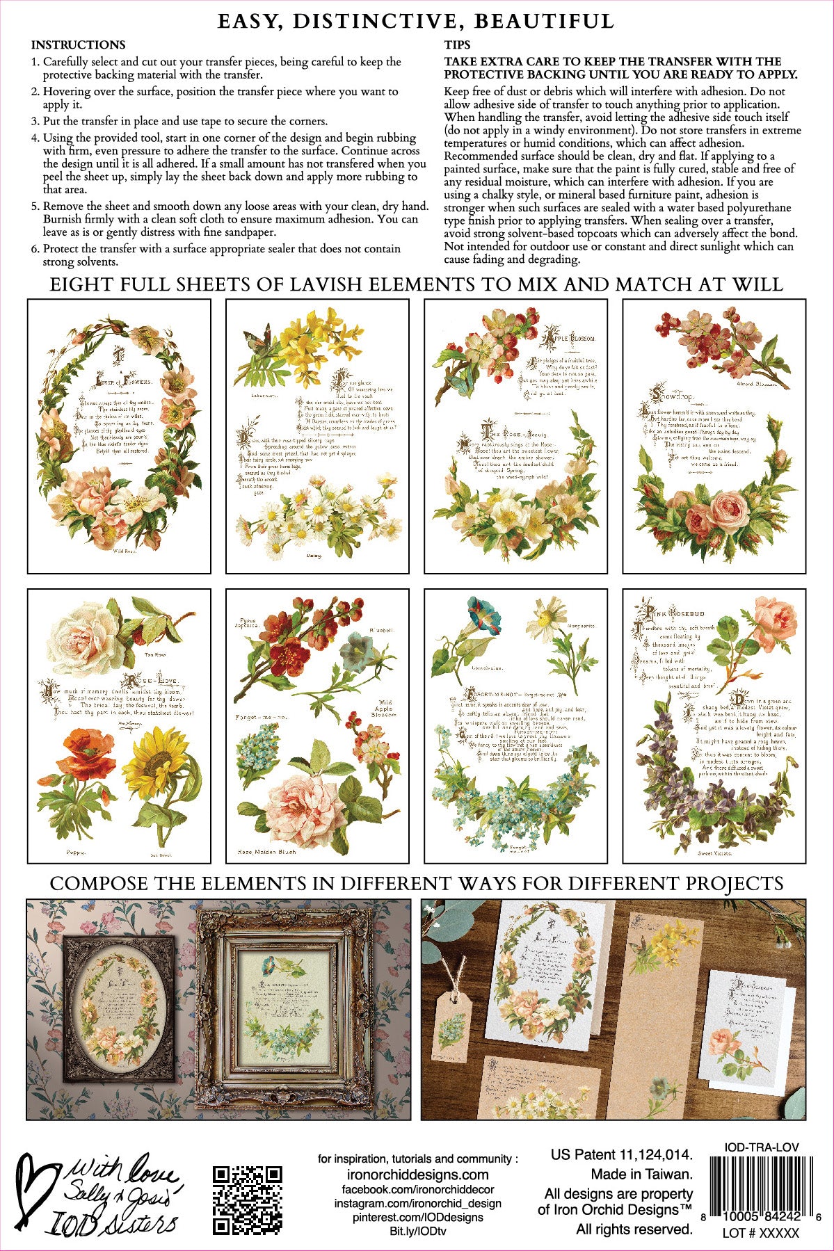 Lover of Flowers Transfer