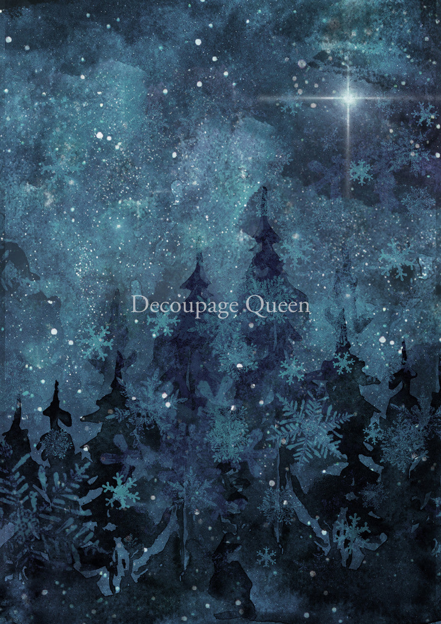Decoupage Queen-Night Sky