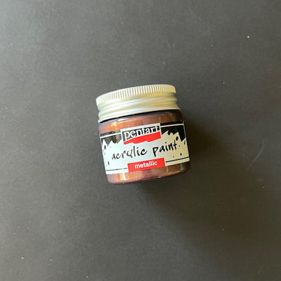 Pentart Acrylic Metallic Paint
