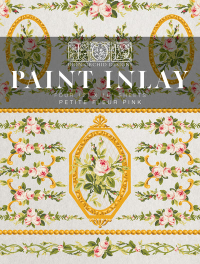 2024-Petite Fleur Pink Paint Inlay (New Release)