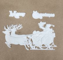 Resin Casting Santas Sleigh