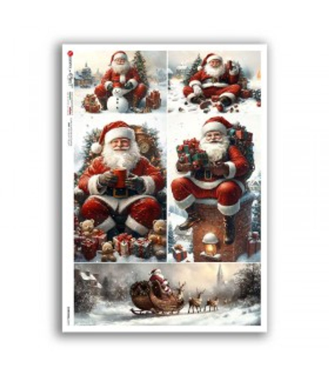2025-Paper Designs-Santa Collage (Christmas 0374)