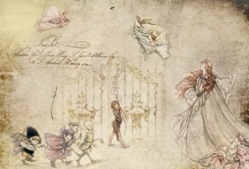 Fairies Decoupage Paper