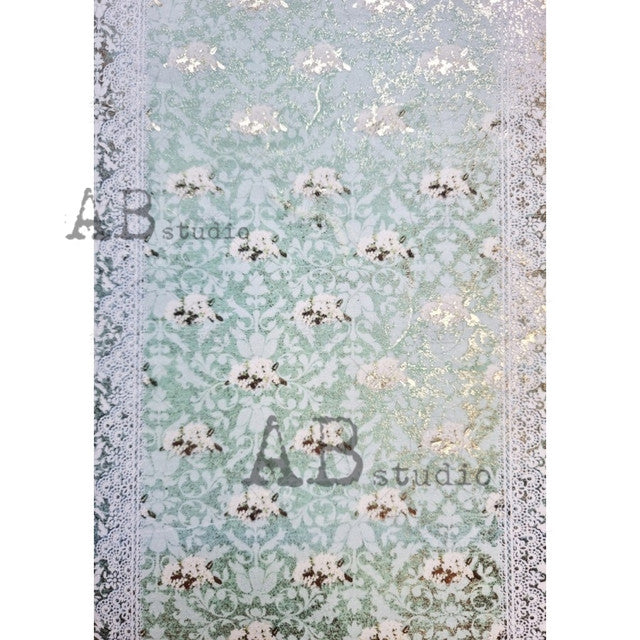 Gilded Lace Wallpaper Rice Paper 0035