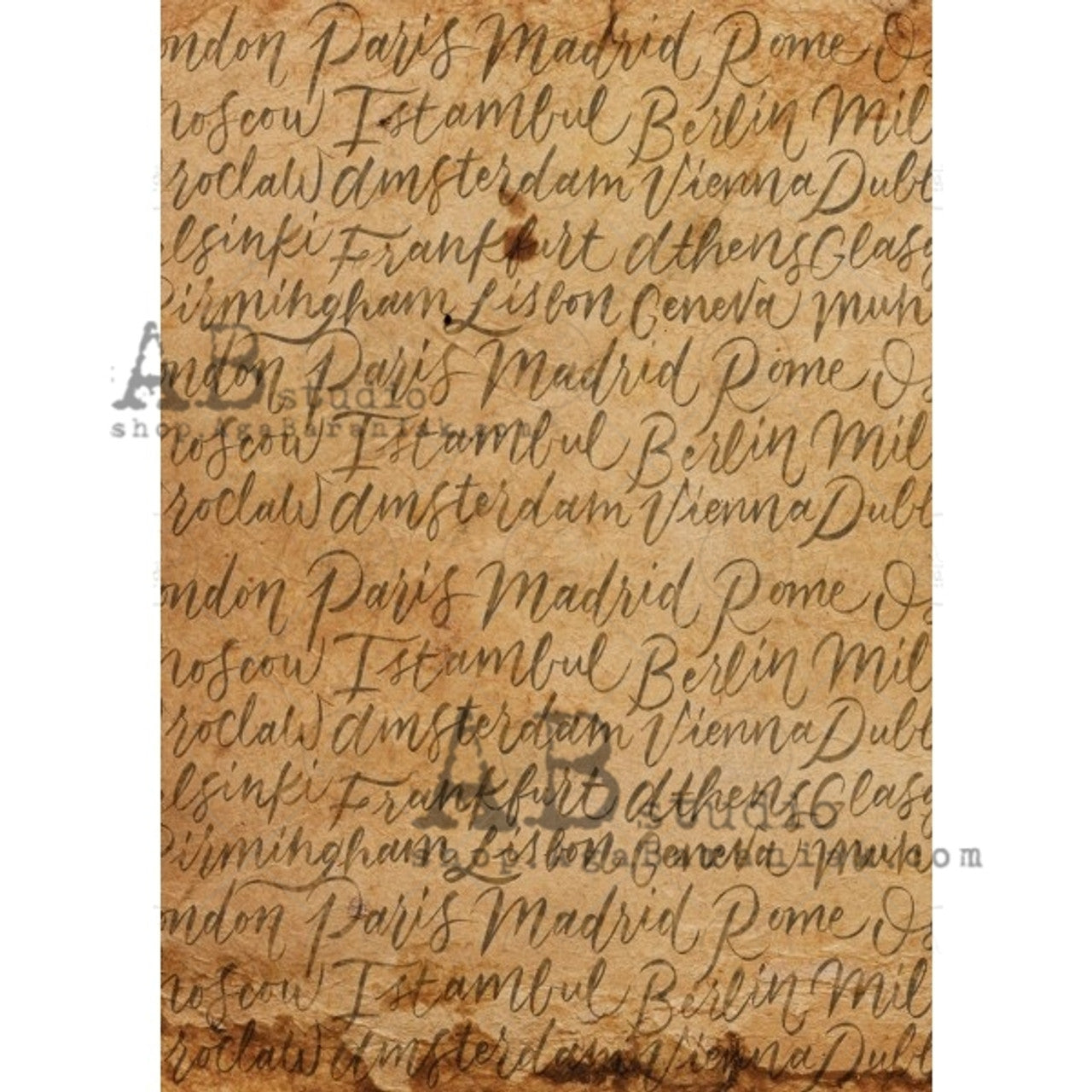 Travel Words #473 Rice Paper