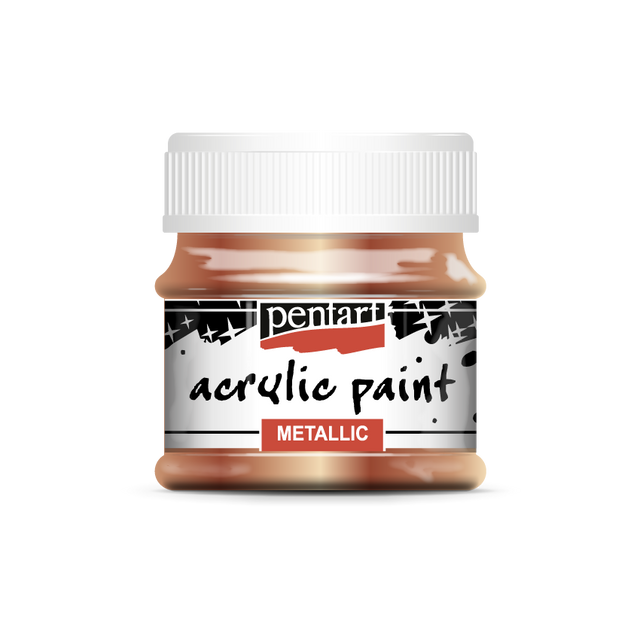 Pentart Acrylic Metallic Paint