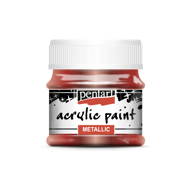 Pentart Acrylic Metallic Paint