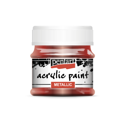 Pentart Acrylic Metallic Paint