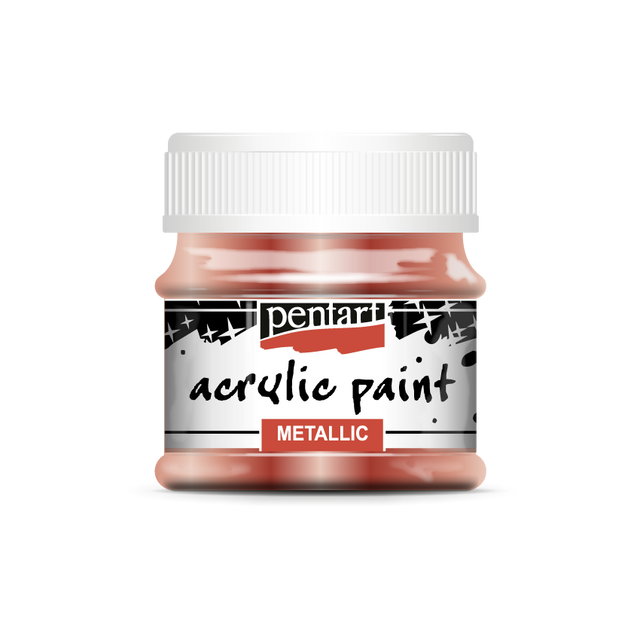 Pentart Acrylic Metallic Paint