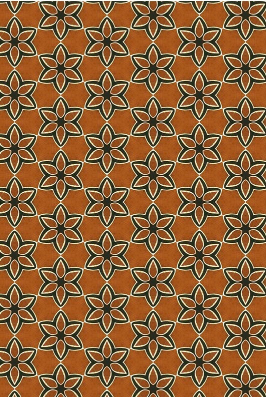 Roycycled Treasures - African Stars Decoupage Paper- Retired
