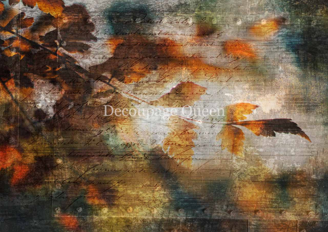 Decoupage Queen-Autumn Leaves