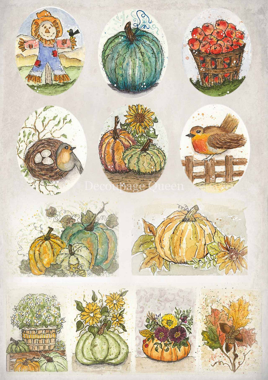 Old to Ooh La La-Autumn Minis