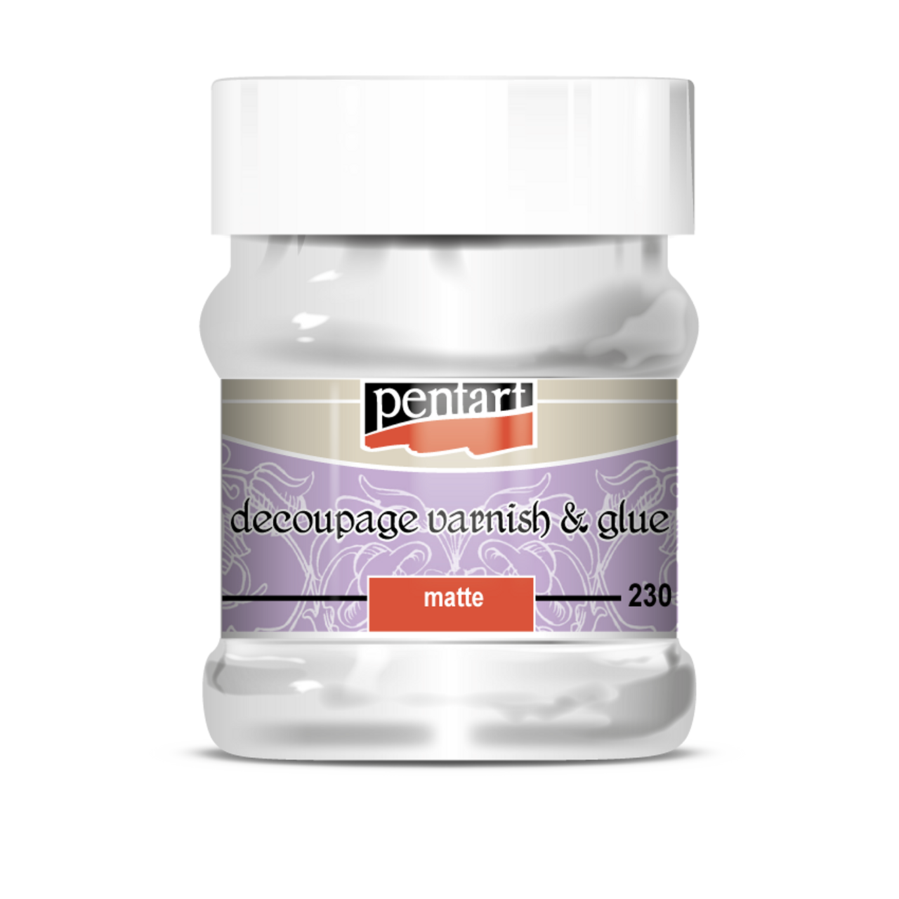 Pentart Decoupage Varnish &  Glue - 230 ml