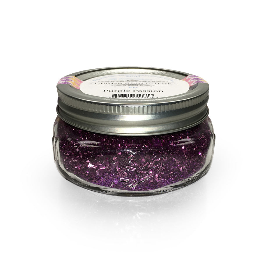 German Glass Glitter-Purple Passion (8 oz)