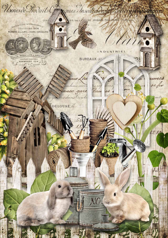 Decoupage Queen - Garden Friends
