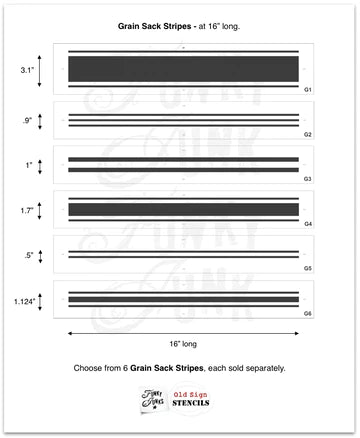 Grain Sack Stripes