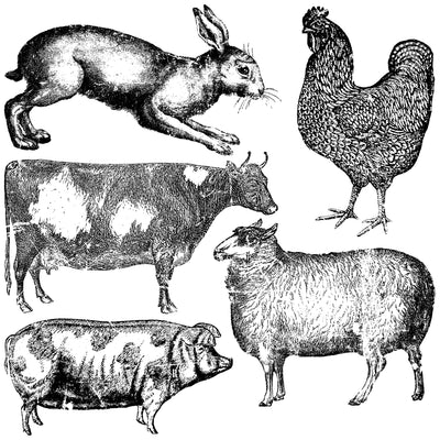 Farm Animals Stamp
