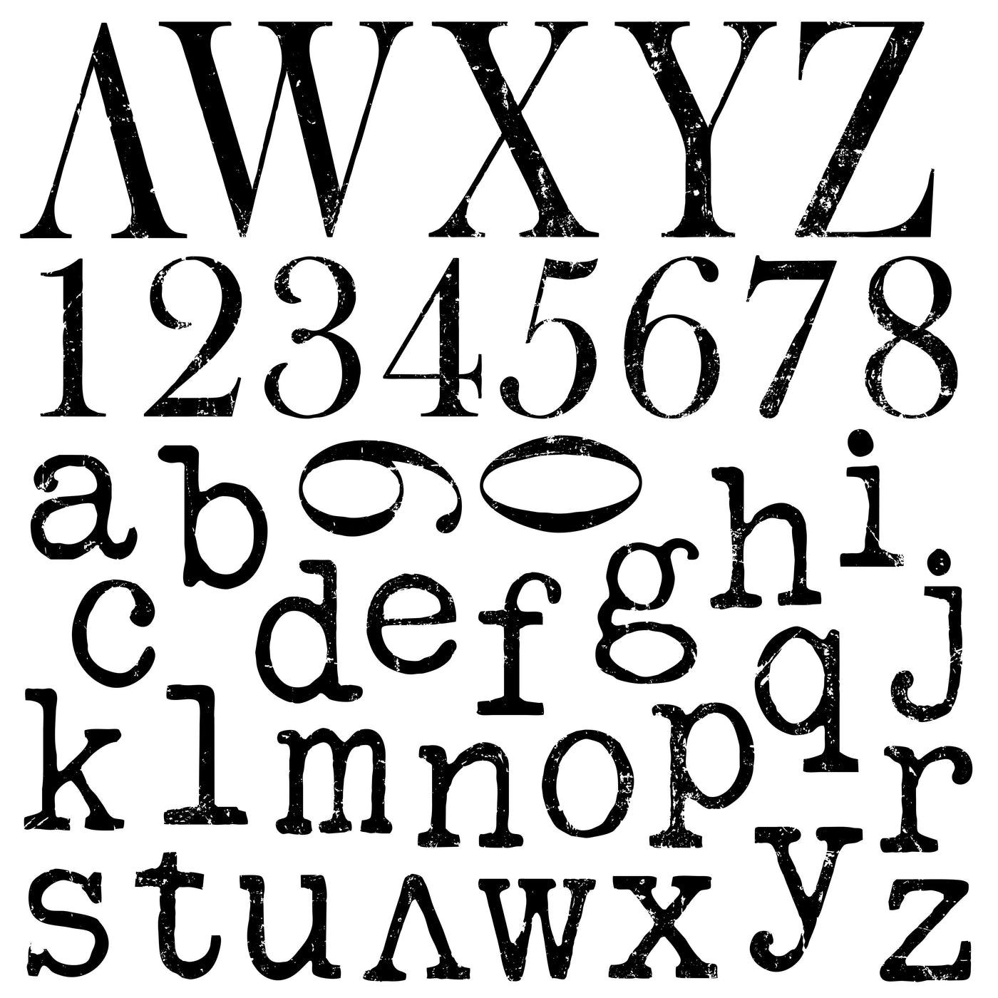 Typesetting Stamp ( 2 sheets)